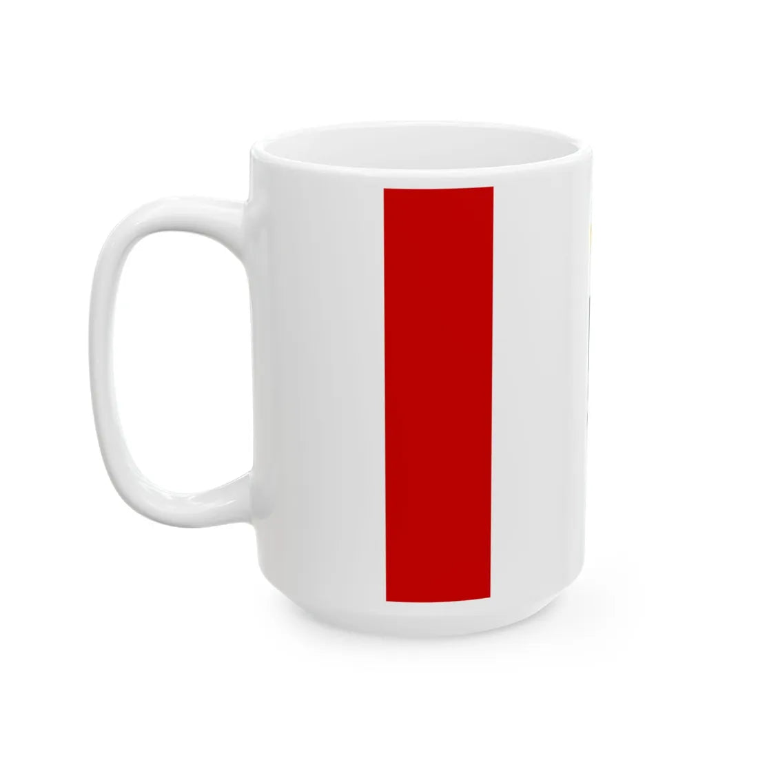 Noord-Beveland vlag (Netherlands) White Coffee Mug - Go Mug Yourself