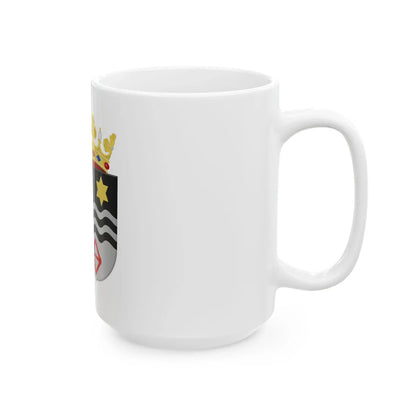 Noord-Beveland vlag (Netherlands) White Coffee Mug - Go Mug Yourself