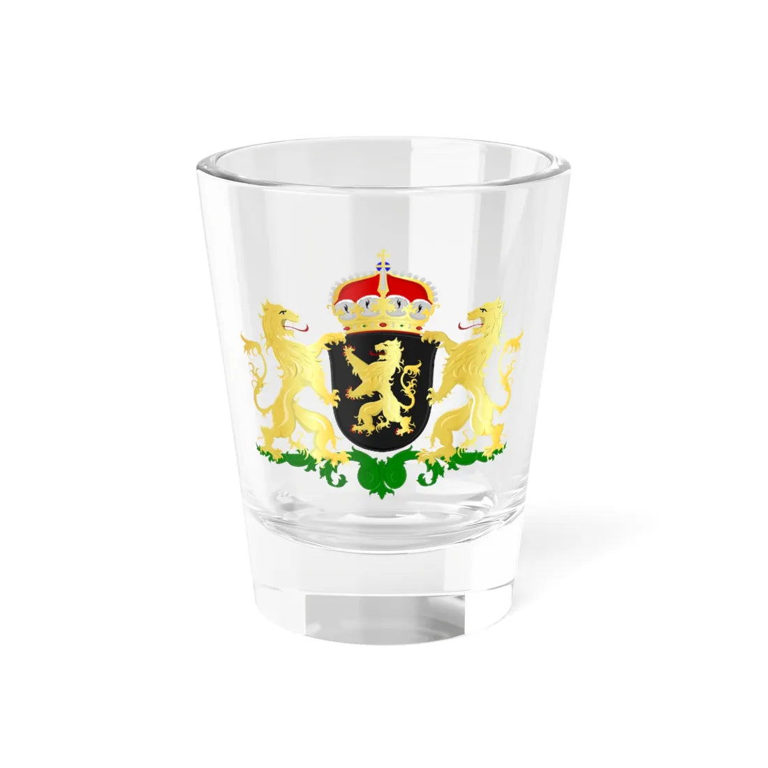 Noord-Brabant wapen (Netherlands) (Coat of Arms) Shot Glass 1.5oz 1.5oz - Go Mug Yourself