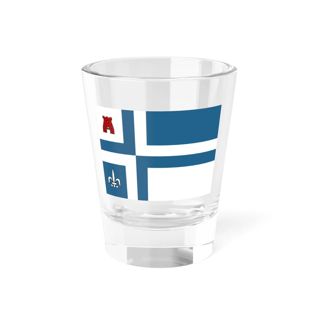 Noordoostpolder vlag (Netherlands) Shot Glass 1.5oz 1.5oz - Go Mug Yourself