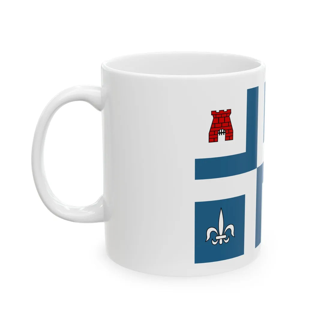 Noordoostpolder vlag (Netherlands) White Coffee Mug - Go Mug Yourself