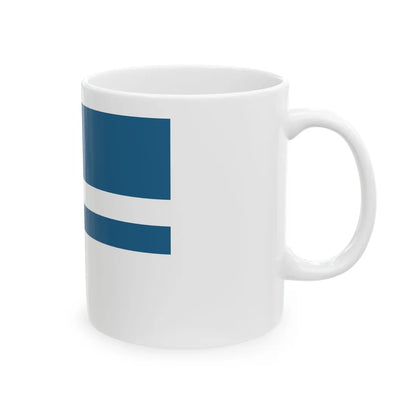 Noordoostpolder vlag (Netherlands) White Coffee Mug - Go Mug Yourself