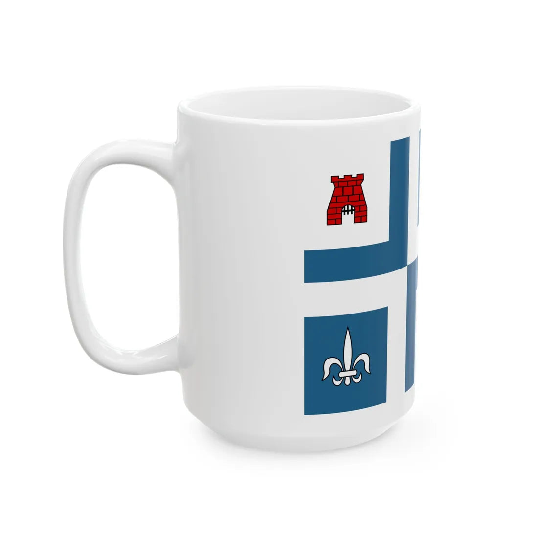 Noordoostpolder vlag (Netherlands) White Coffee Mug - Go Mug Yourself