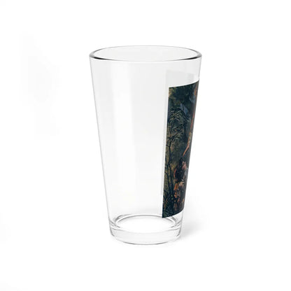 Nor Moon By Night by Joy Packer, Woman magazine, 1957 (Magazine Illustration) Pint Glass 16oz-Go Mug Yourself