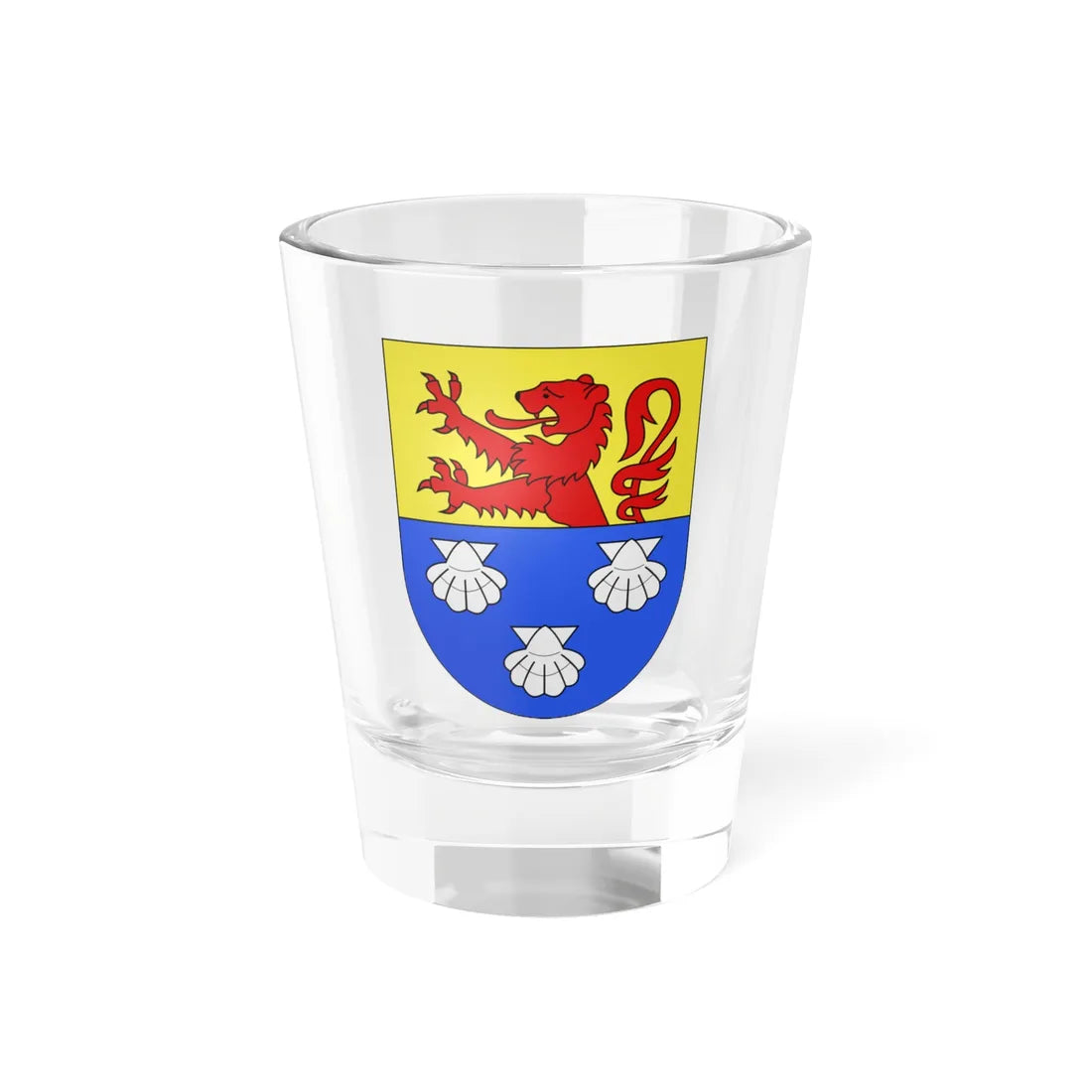 Noréaz-coat of arms (Switzerland) (Coat of Arms) Shot Glass 1.5oz 1.5oz - Go Mug Yourself