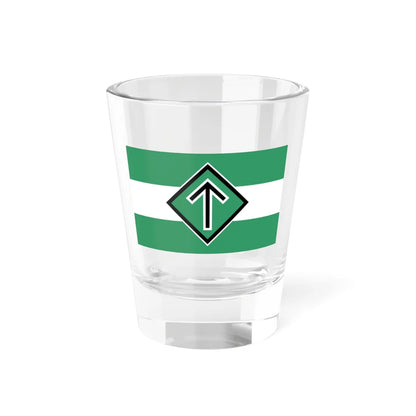 Nordiska Motståndsrörelsen Flag (Denmark) Shot Glass 1.5oz 1.5oz - Go Mug Yourself