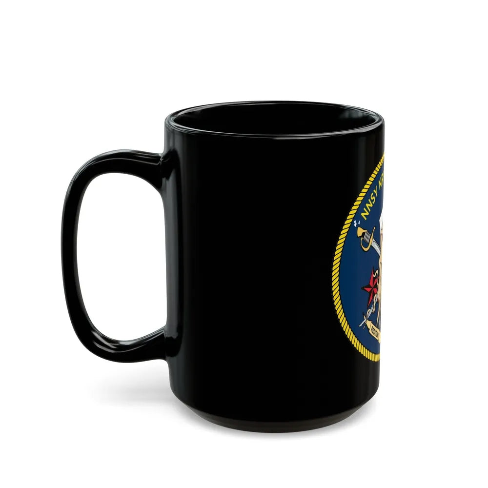 Norfolk Naval Shipyard Kings Bay Georgia Squids (U.S. Navy) Black Coffee Mug-Go Mug Yourself