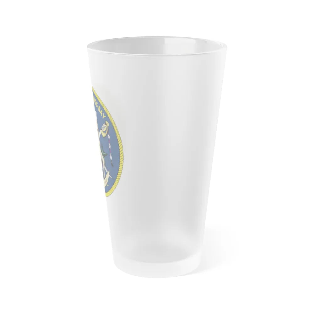 Norfolk Naval Shipyard Kings Bay Georgia Squids (U.S. Navy) Frosted Pint Glass 16oz-Go Mug Yourself