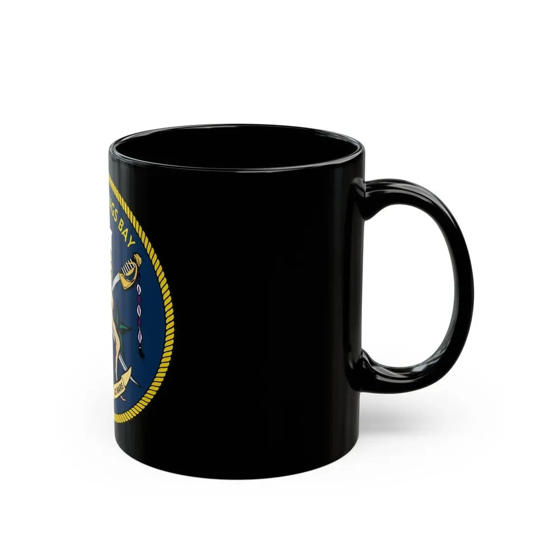 Norfolk Naval Shipyard Kings Bay Georgia Squids (U.S. Navy) Black Coffee Mug - Go Mug Yourself