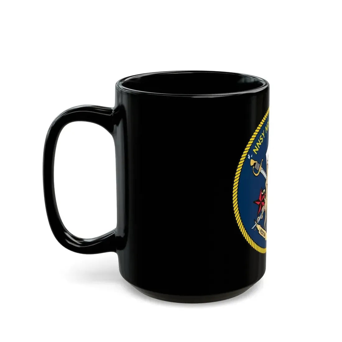 Norfolk Naval Shipyard Kings Bay Georgia Squids (U.S. Navy) Black Coffee Mug - Go Mug Yourself