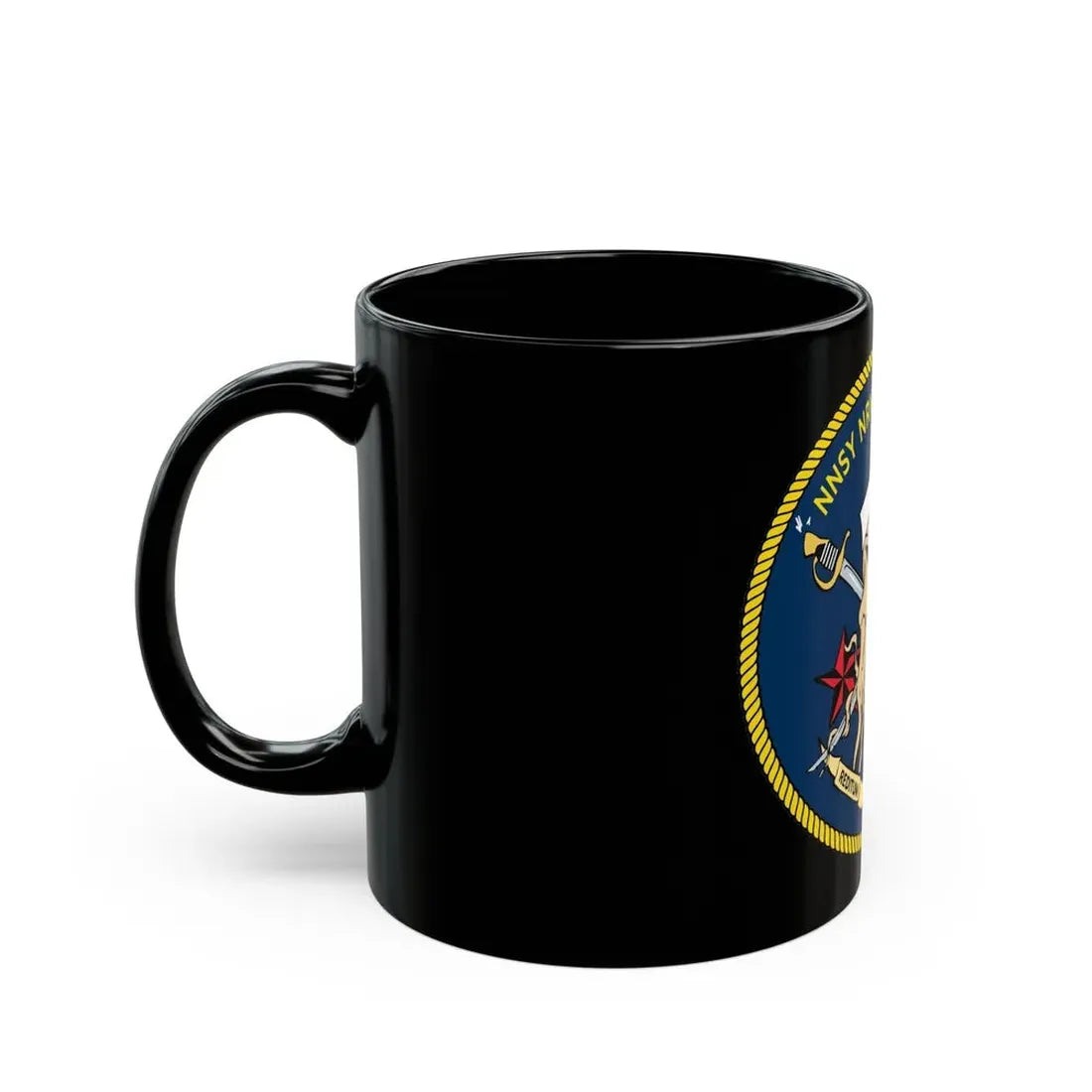 Norfolk Naval Shipyard Kings Bay Georgia Squids (U.S. Navy) Black Coffee Mug - Go Mug Yourself