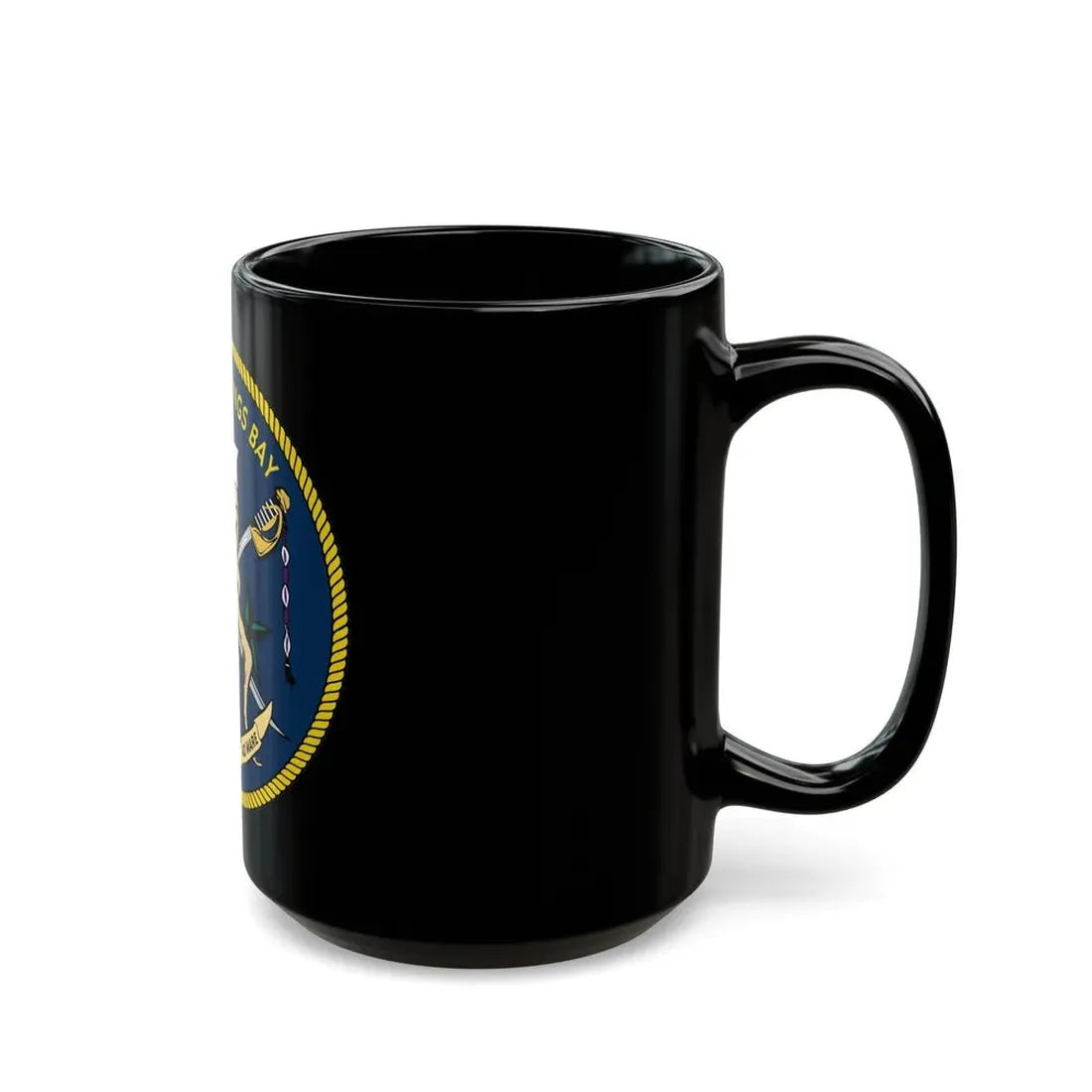 Norfolk Naval Shipyard Kings Bay Georgia Squids (U.S. Navy) Black Coffee Mug - Go Mug Yourself