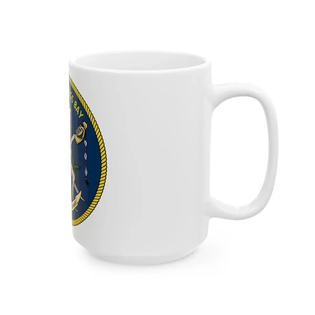 Norfolk Naval Shipyard Kings Bay Georgia Squids (U.S. Navy) White Coffee Mug - Go Mug Yourself