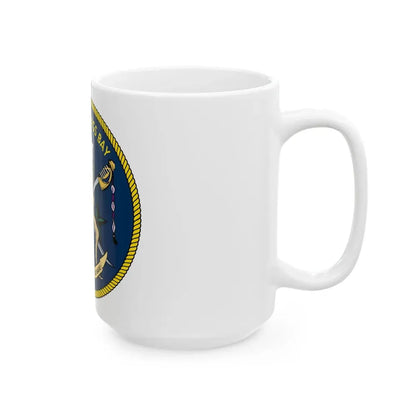 Norfolk Naval Shipyard Kings Bay Georgia Squids (U.S. Navy) White Coffee Mug - Go Mug Yourself