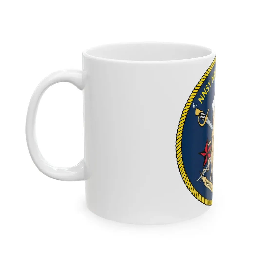 Norfolk Naval Shipyard Kings Bay Georgia Squids (U.S. Navy) White Coffee Mug - Go Mug Yourself