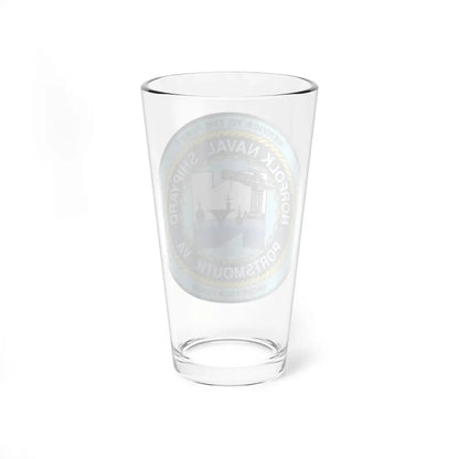 Norfolk Naval Shipyard Portsmouth VA (U.S. Navy) Pint Glass 16oz - Go Mug Yourself