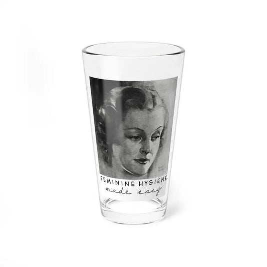 Norforms ad, Cosmopolitan, November 1936 (Magazine Illustration) Pint Glass 16oz 16oz - Go Mug Yourself