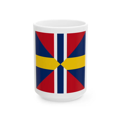Norge-Sverige-Sildesalaten (Estonia) White Coffee Mug 15oz - Go Mug Yourself