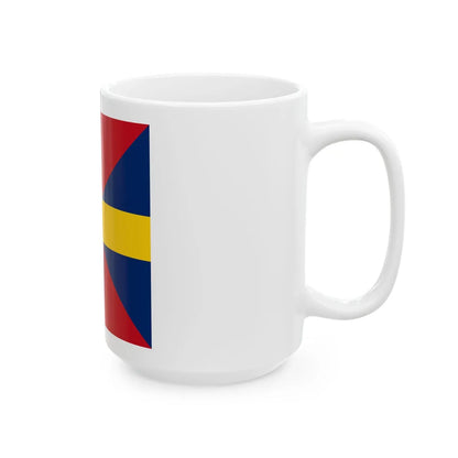 Norge-Sverige-Sildesalaten (Estonia) White Coffee Mug - Go Mug Yourself
