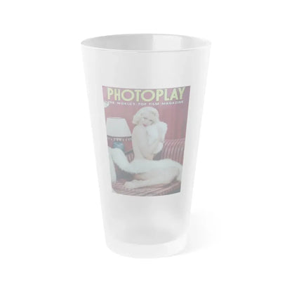 Norma Sykes #125 - Mag. Cover (Vintage Female Icon) Frosted Pint Glass 16oz 16oz Frosted - Go Mug Yourself