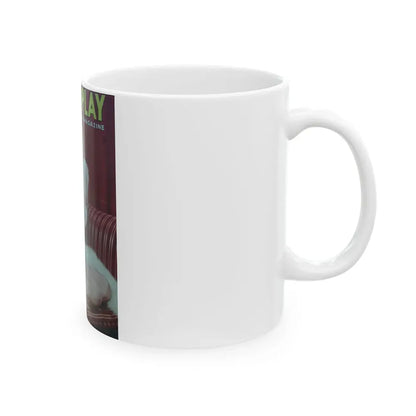 Norma Sykes #125 - Mag. Cover (Vintage Female Icon) White Coffee Mug - Go Mug Yourself
