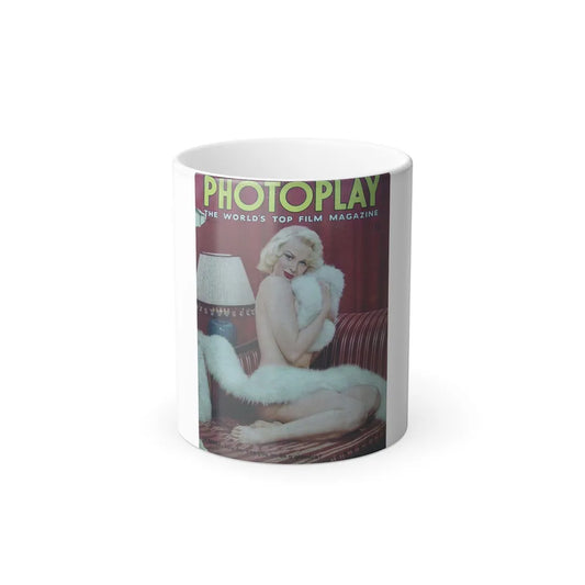 Norma Sykes #125 - Mag. Cover (Vintage Female Icons) Color Changing Mug 11oz-11oz-Go Mug Yourself