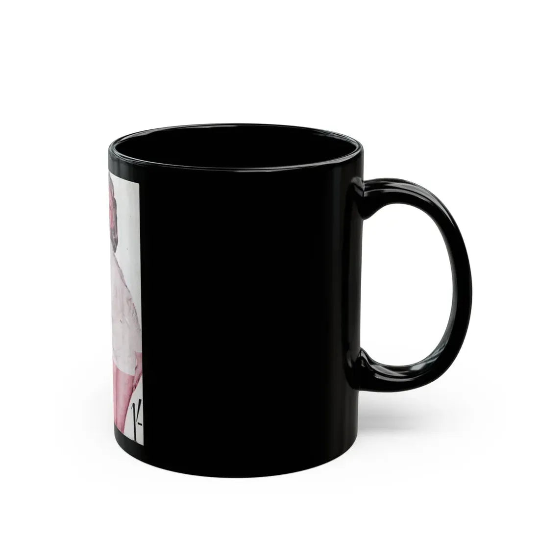 Norma Sykes #135 - 66 PHOTOGRAPHS OF Sabrina U.K. Pocket Mag. Front Cover as Page 1 & Back Cover (Vintage Female Icon) Black Coffee Mug - Go Mug Yourself