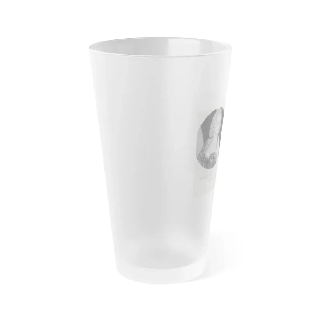 Norma Sykes #138 - 66 PHOTOGRAPHS OF Sabrina U.K. Pocket Mag. Pages 6 & 7 (Vintage Female Icon) Frosted Pint Glass 16oz - Go Mug Yourself