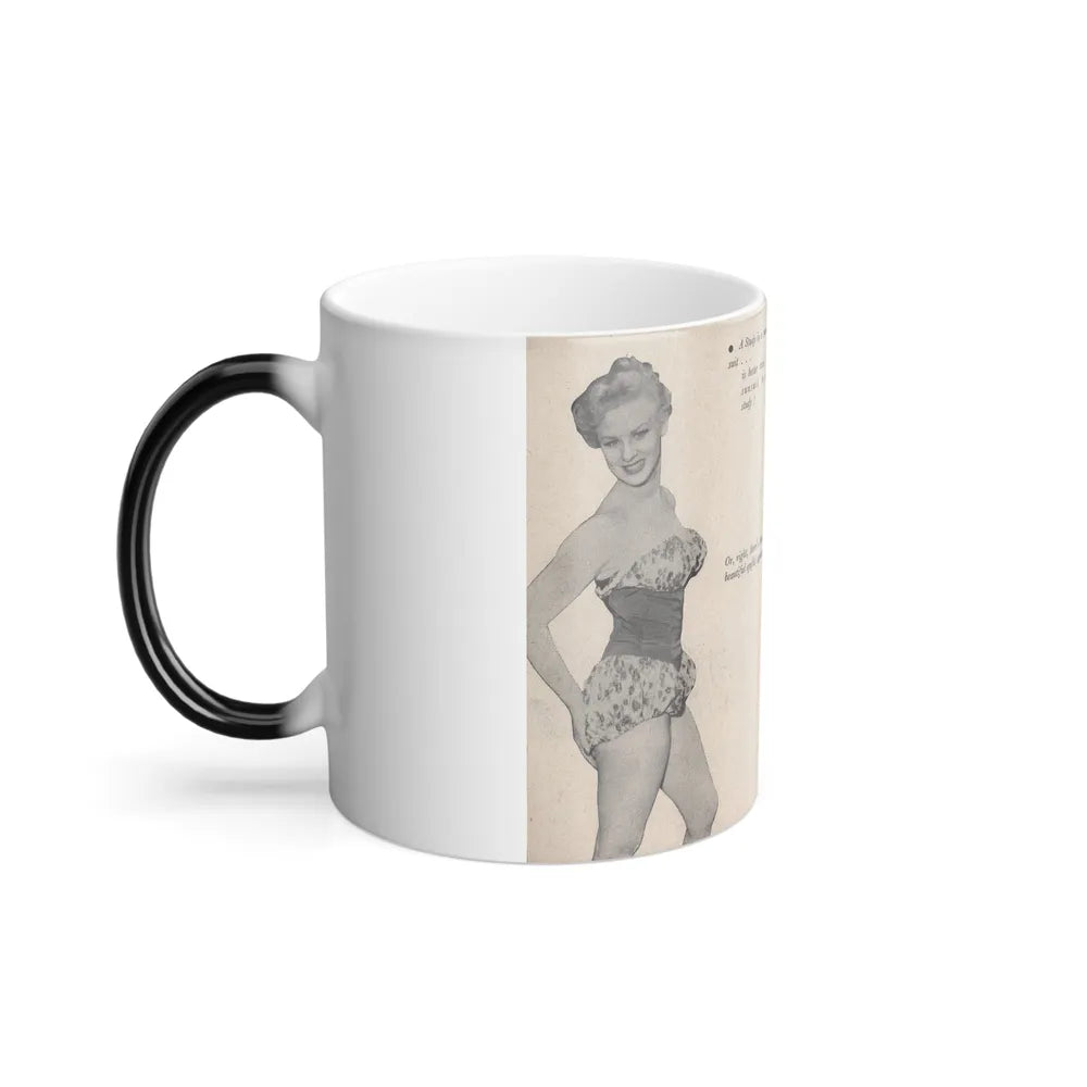Norma Sykes #145 - Scanned Mag. 66 Photos (Vintage Female Icons) Color Changing Mug 11oz-Go Mug Yourself