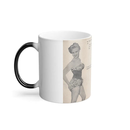 Norma Sykes #145 - Scanned Mag. 66 Photos (Vintage Female Icons) Color Changing Mug 11oz-Go Mug Yourself