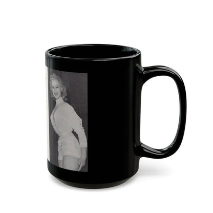 Norma Sykes #151 - 66 PHOTOGRAPHS OF Sabrina U.K. Pocket Mag. Pages 32 & 33 (Vintage Female Icon) Black Coffee Mug - Go Mug Yourself