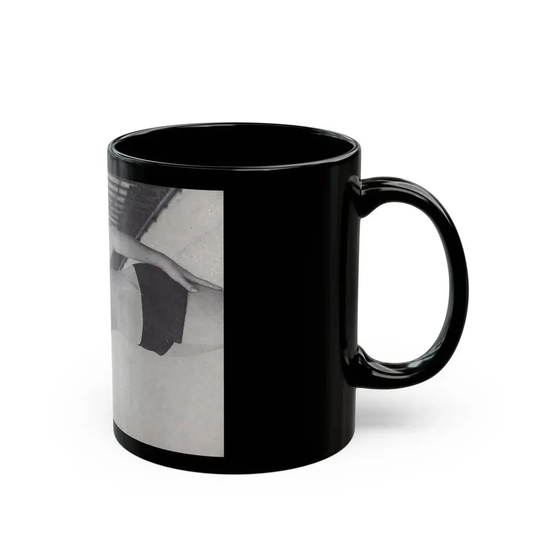 Norma Sykes #152 - 66 PHOTOGRAPHS OF Sabrina U.K. Pocket Mag. Pages 34 & 35 (Vintage Female Icon) Black Coffee Mug - Go Mug Yourself