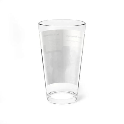 Norma Sykes #160 - 66 PHOTOGRAPHS OF Sabrina U.K. Pocket Mag. Pages 50 & 51 (Vintage Female Icon) Pint Glass 16oz - Go Mug Yourself