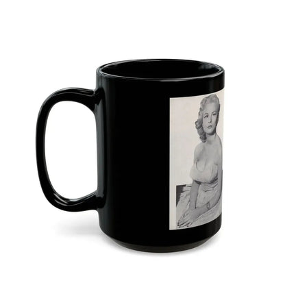 Norma Sykes #161 - 66 PHOTOGRAPHS OF Sabrina U.K. Pocket Mag. Pages 52 & 53 (Vintage Female Icon) Black Coffee Mug - Go Mug Yourself