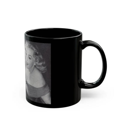 Norma Sykes #162 - 66 PHOTOGRAPHS OF Sabrina U.K. Pocket Mag. Pages 54 & 55 (Vintage Female Icon) Black Coffee Mug - Go Mug Yourself