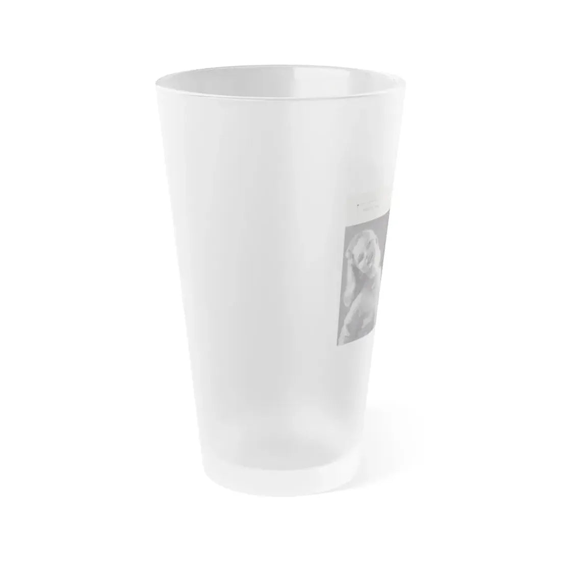 Norma Sykes #163 - 66 PHOTOGRAPHS OF Sabrina U.K. Pocket Mag. Pages 56 & 57 (Vintage Female Icon) Frosted Pint Glass 16oz - Go Mug Yourself