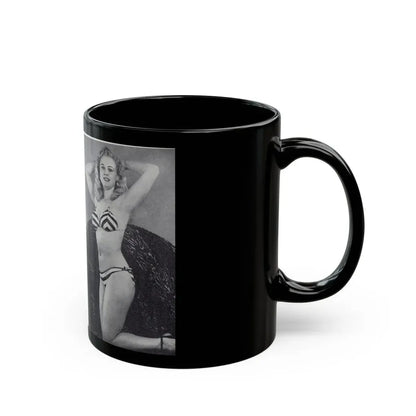 Norma Sykes #165 - 66 PHOTOGRAPHS OF Sabrina U.K. Pocket Mag. Pages 60 & 61 (Vintage Female Icon) Black Coffee Mug - Go Mug Yourself