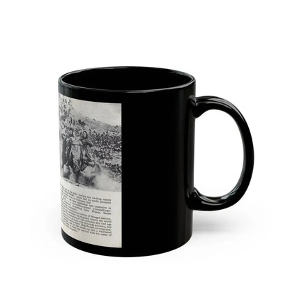 Norma Sykes #167 - 66 PHOTOGRAPHS OF Sabrina U.K. Pocket Mag. Pages 64 & 65 (Vintage Female Icon) Black Coffee Mug - Go Mug Yourself
