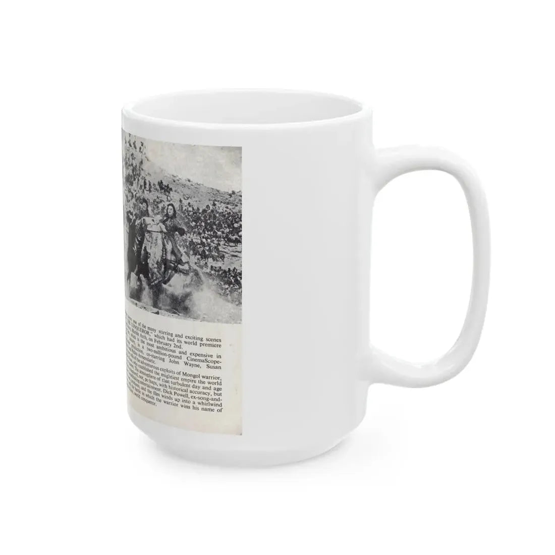 Norma Sykes #167 - 66 PHOTOGRAPHS OF Sabrina U.K. Pocket Mag. Pages 64 & 65 (Vintage Female Icon) White Coffee Mug - Go Mug Yourself