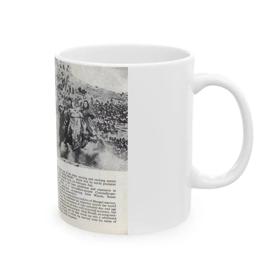 Norma Sykes #167 - 66 PHOTOGRAPHS OF Sabrina U.K. Pocket Mag. Pages 64 & 65 (Vintage Female Icon) White Coffee Mug - Go Mug Yourself