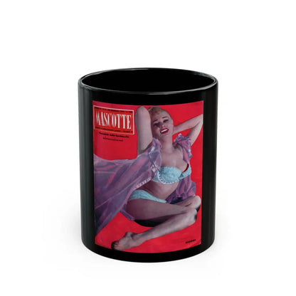 Norma Sykes #172 - Mag. Cover (Vintage Female Icon) Black Coffee Mug 11oz - Go Mug Yourself