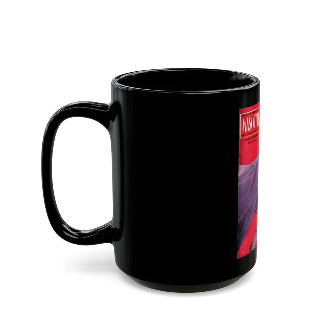 Norma Sykes #172 - Mag. Cover (Vintage Female Icon) Black Coffee Mug - Go Mug Yourself