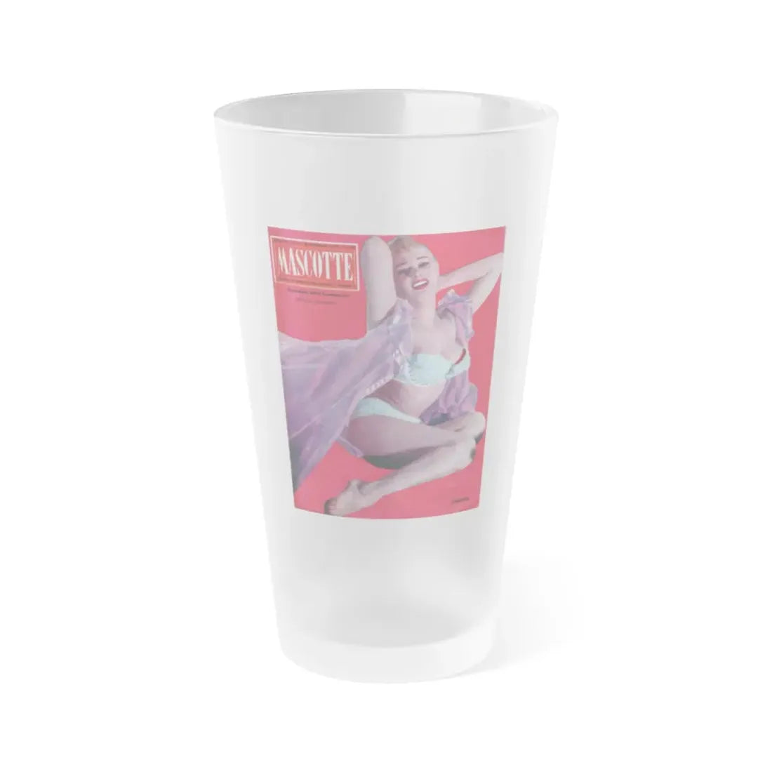 Norma Sykes #172 - Mag. Cover (Vintage Female Icon) Frosted Pint Glass 16oz 16oz Frosted - Go Mug Yourself