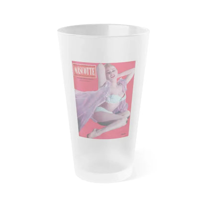 Norma Sykes #172 - Mag. Cover (Vintage Female Icon) Frosted Pint Glass 16oz 16oz Frosted - Go Mug Yourself