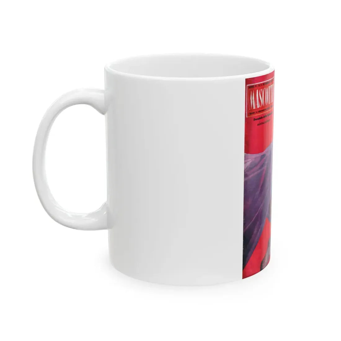Norma Sykes #172 - Mag. Cover (Vintage Female Icon) White Coffee Mug - Go Mug Yourself