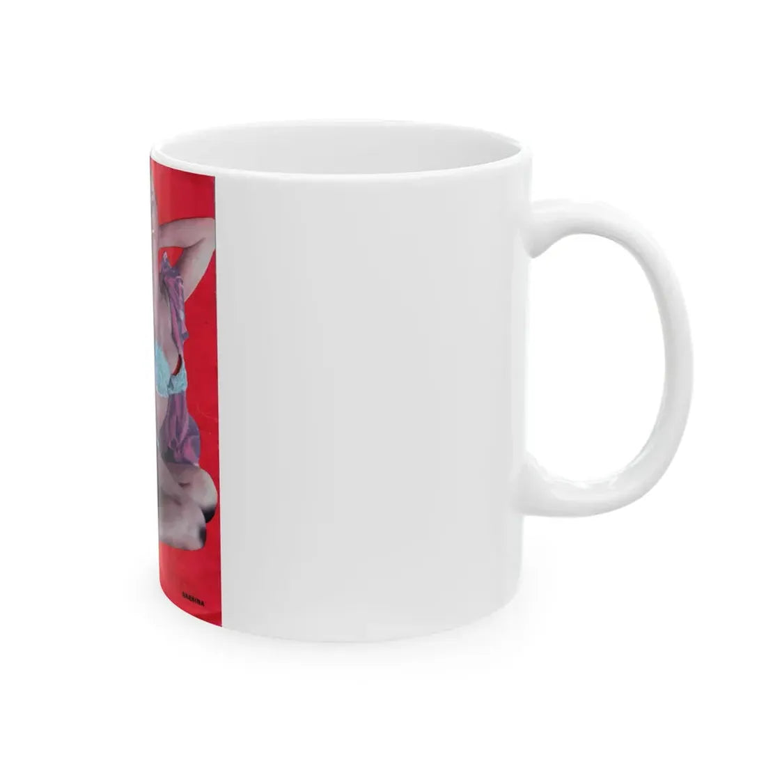 Norma Sykes #172 - Mag. Cover (Vintage Female Icon) White Coffee Mug - Go Mug Yourself