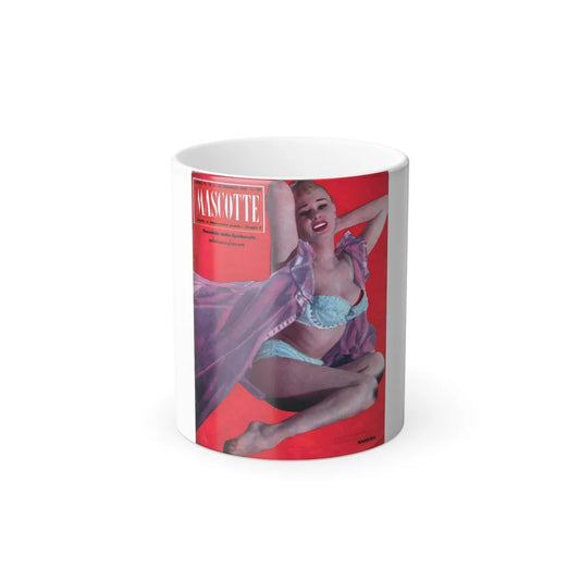 Norma Sykes #172 - Mag. Cover (Vintage Female Icons) Color Changing Mug 11oz-11oz-Go Mug Yourself