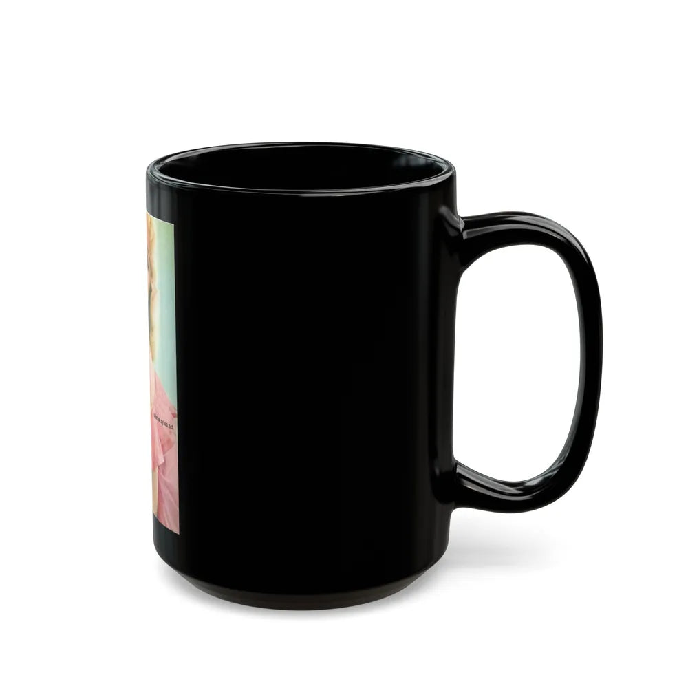 Norma Sykes #173 (Vintage Female Icon) Black Coffee Mug-Go Mug Yourself