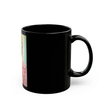 Norma Sykes #173 (Vintage Female Icon) Black Coffee Mug-Go Mug Yourself