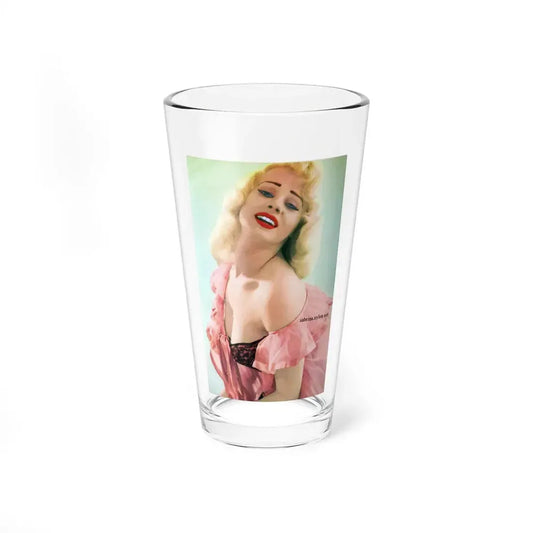 Norma Sykes #173 (Vintage Female Icon) Pint Glass 16oz 16oz - Go Mug Yourself